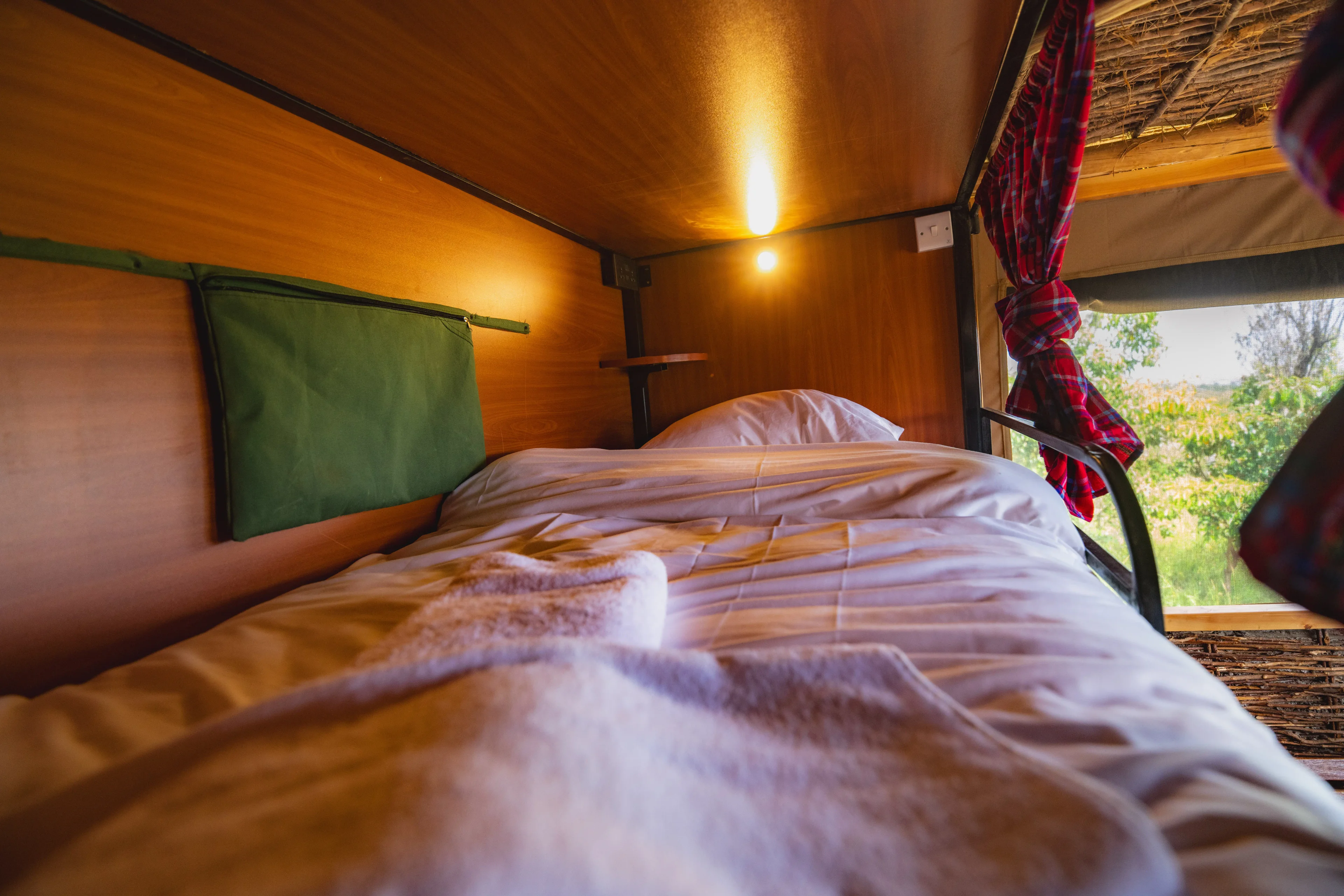 Shared dorm interior at Mara Hilltop 4