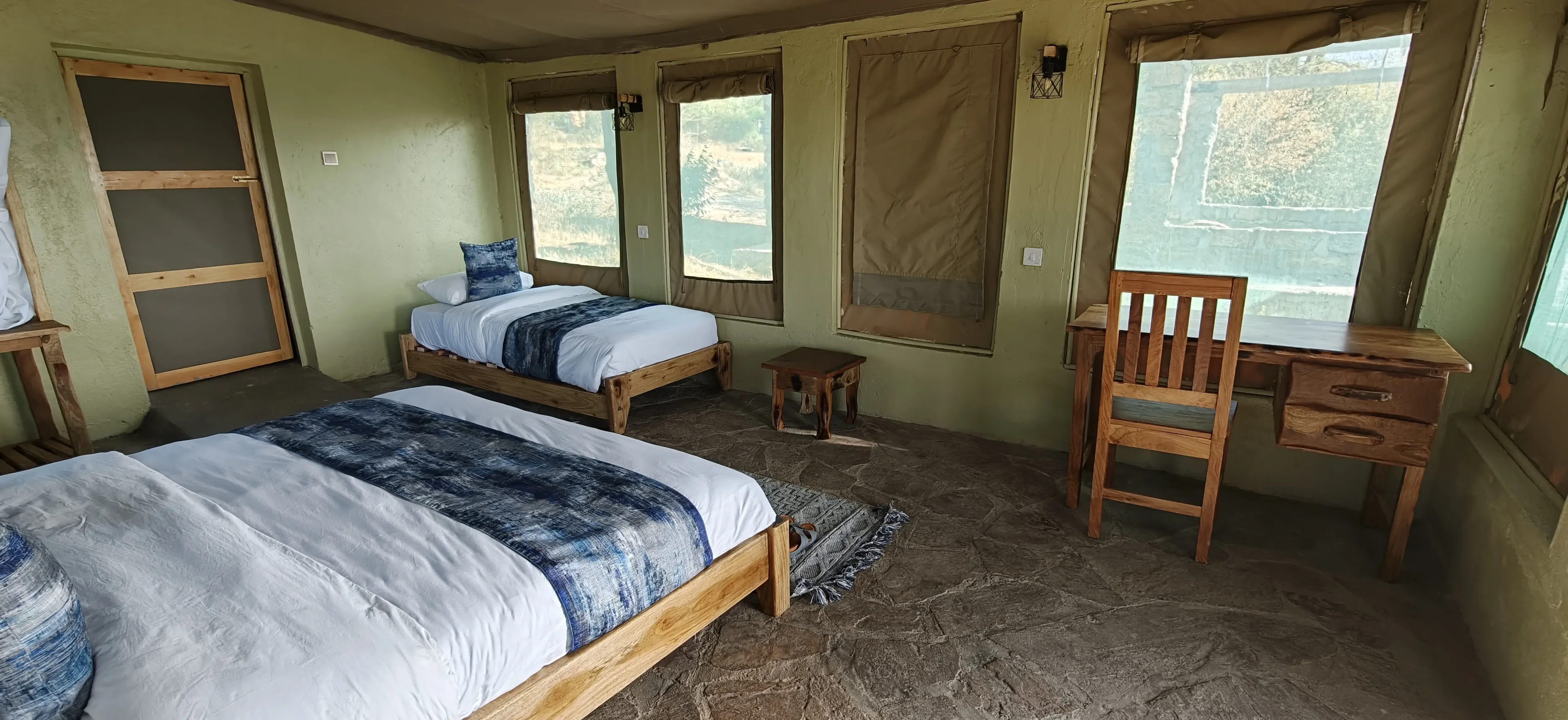 Private rooms and tents at Mara Hilltop 9